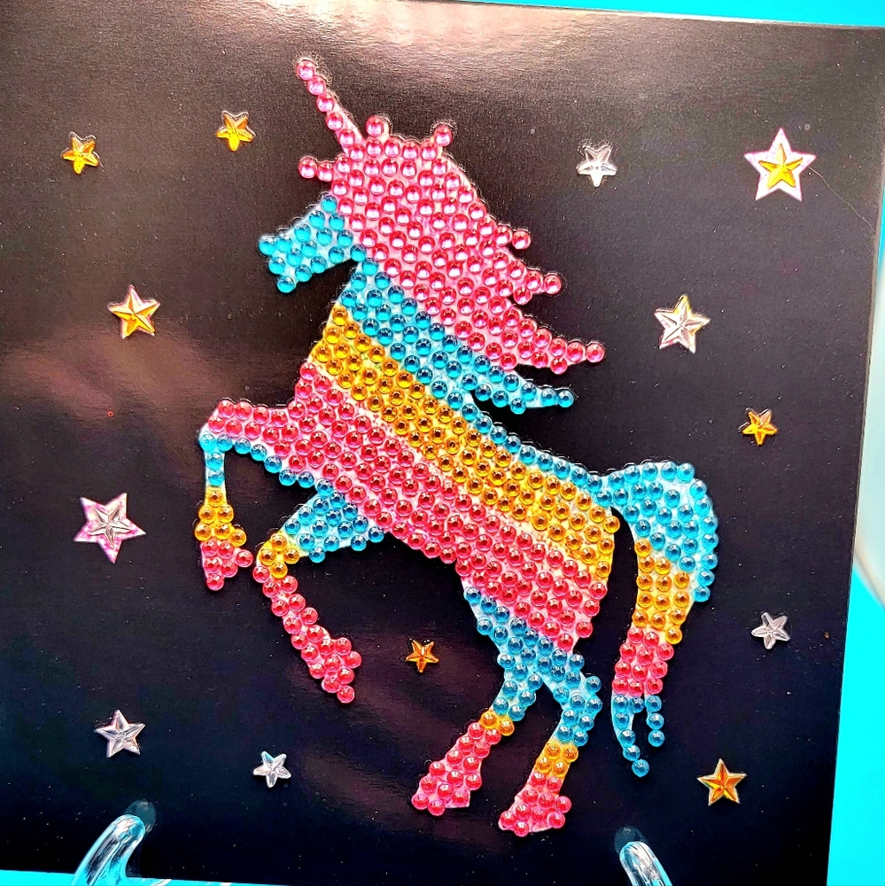 Unicorn Card Handmade (2 Available) - Picture 4 of 5